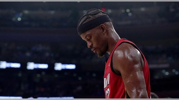 Heat in 'waiting game' after Jimmy Butler rolls ankle in Game 1 vs Knicks