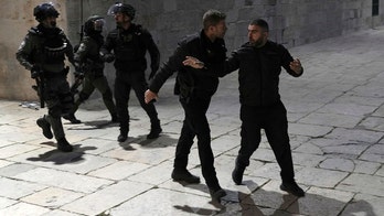 Israeli fighter jets strike Hamas weapons facility after violence, 350 arrested at Jerusalem holy site