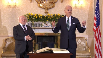 Twitter cheers Biden saying he's 'not going home,' 'staying' in Ireland: 'Good Riddance, they can have you!'