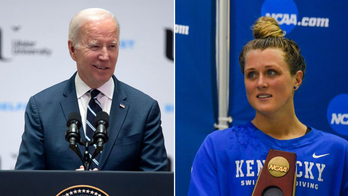 Riley Gaines shreds Biden promise to veto bill protecting women's sports: 'Catering to a radical minority'