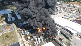 Georgia firefighters contain massive fire at resin plant after nearby residents ordered to evacuate