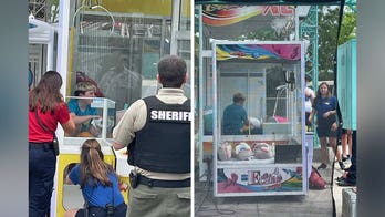 North Carolina theme park crews rescue teenager from claw game