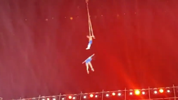 Chinese acrobat seen on video falling to her death during performance