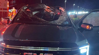 Florida driver knocked unconscious after ‘unknown object’ strikes car on highway, officials say