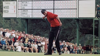 On this day in history, April 13, 1997, Tiger Woods, 21, dominates Masters with record 12-stroke win