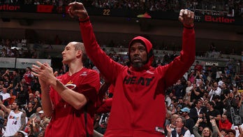 Miami veteran Udonis Haslem receives technical foul from bench as Heat shock Bucks