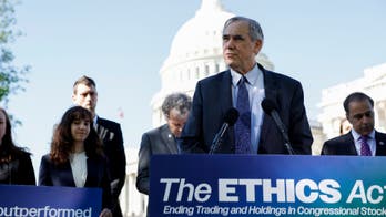 Bipartisan legislation in House and Senate aims to ban 'deeply corrupt' stock trades by members of Congress