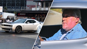 Jay Leno first to test drive Dodge's last V8 muscle car