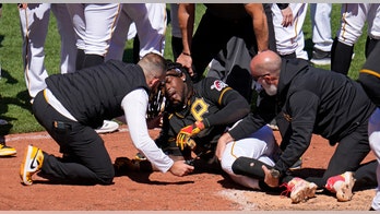 Benches clear in White Sox-Pirates game after scary collision leaves Oneil Cruz with broken ankle