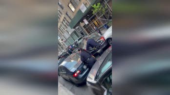 WATCH: New York City police officer injured as suspect rams cars while attempting to flee