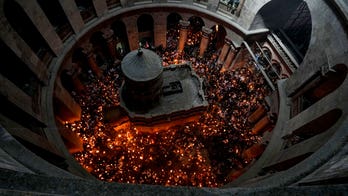 Greek Orthodox Church accuses Israeli police of violating 'Holy Fire' worshippers' rights