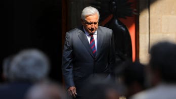 Mexico president blacked out during a meeting due to COVID-19 complications