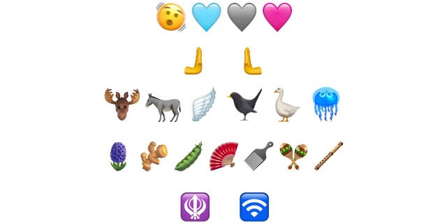 In the new iPhone update, 21 emojis are added.  