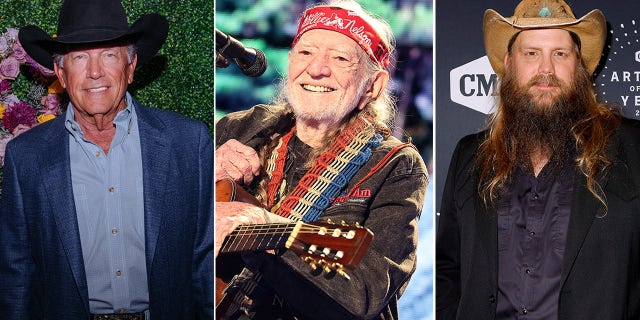 Willie Nelson, George Strait, Chris Stapleton