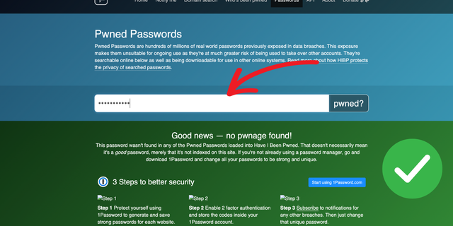 It's important to remember that you shouldn't reuse passwords for critical accounts, as a compromised password for one website could provide an attacker with keys to other accounts. It's time to change your password.