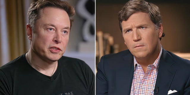 Elon Musk faces Tucker Carlson in an interview