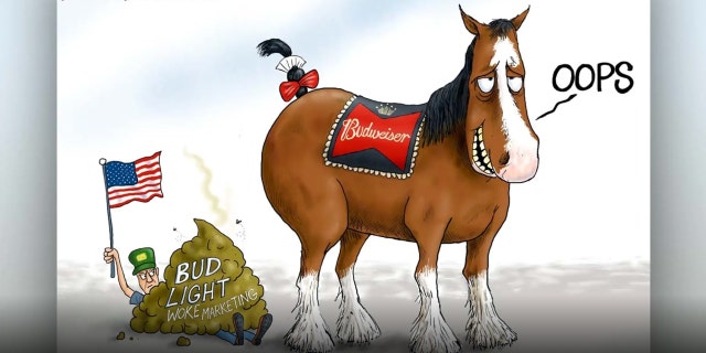 Political cartoon