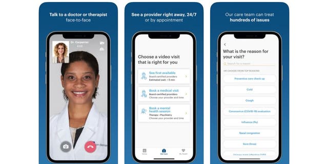 Doctor on Demand connects users with physicians, psychiatrists and therapists.