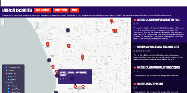 You can visit this website to see if police stations in your neighborhood are using this tech.