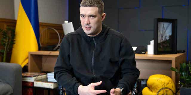 Ukraines Minister in charge of Technology Mykhailo Fedorov