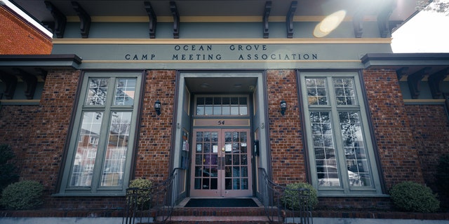 Ocean Grove Camp Meeting Association Headquarters are shown in Ocean Grove, New Jersey.