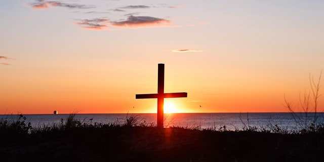 Sunrise during a recent morning on Ocean Grove Beach, New Jersey.