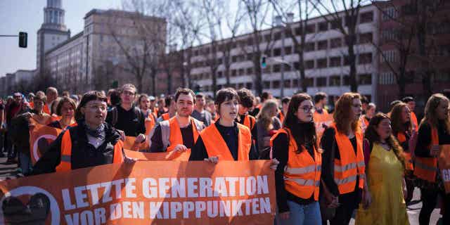 German protests