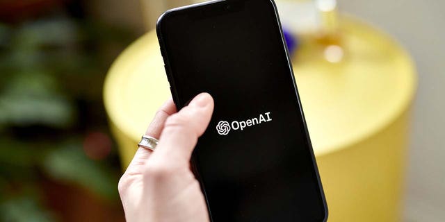 OpenAI on a phone