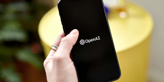 OpenAI on a phone