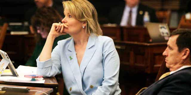 Kansas State Sen. Cindy Holscher is a sponsor of the bill, which aims to allow people who were sexually abused as children to face criminal charges or prosecution decades later for the abuse.