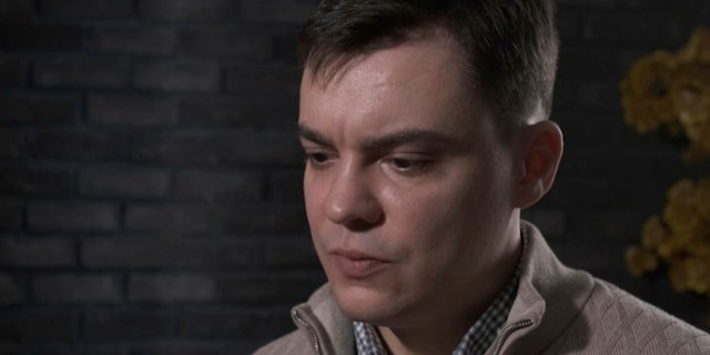 In this image from video provided by the Dossier Center, a London-based investigative group funded by Russian opposition figure Mikhail Khodorkovsky, Gleb Karakulov speaks during an interview in Turkey in December 2022.