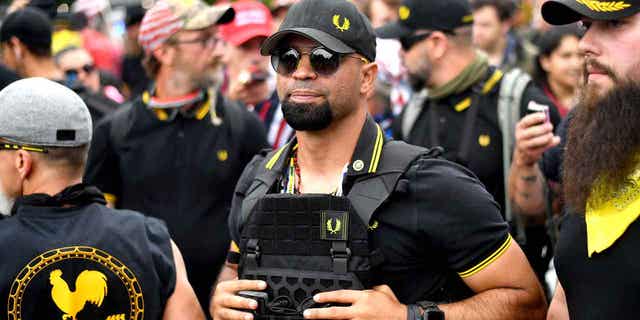 Proud Boys chairman Enrique Tarrio