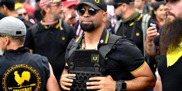 Proud Boys chairman Enrique Tarrio