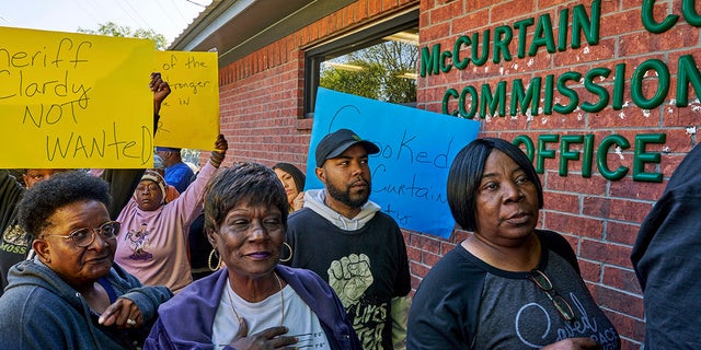 McCurtain County residents call for the resignation of several local officials captured on leaked recordings talking about killing reporters and hanging Black people.