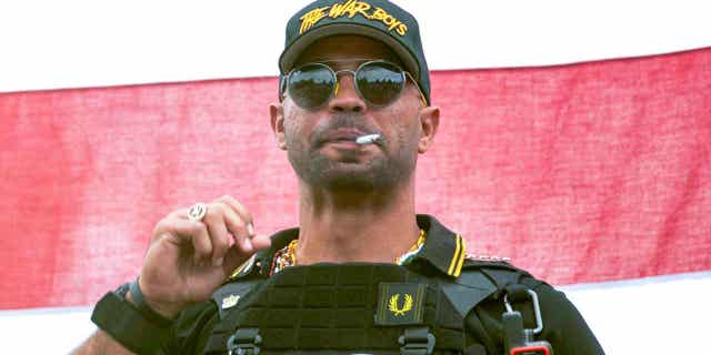 Proud Boys leader Henry "Enrique" Tarrio