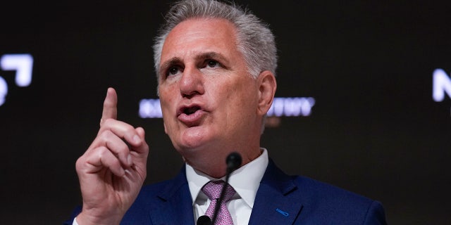 Kevin McCarthy points finger