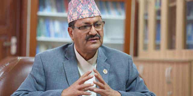Nepals Foreign Minister Narayan Prakash Saud