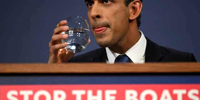 Britains Prime Minister Rishi Sunak