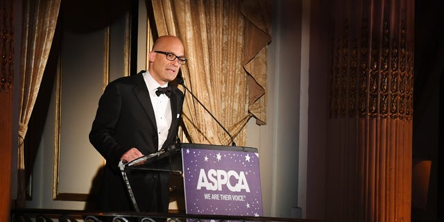 ASPCA President and CEO Matt Bershadker speaks onstage at ASPCA's 22nd annual Bergh Ball honoring David Patrick Columbia at The Plaza on April 25, 2019 in New York City.