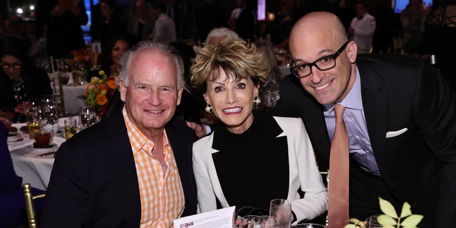 (L-R) Chris Gorog, Kathy Taggares, and ASPCA President and CEO Matt Bershadker attend the 2022 ASPCA Humane Awards Luncheon on Oct. 12, 2022 in New York City.