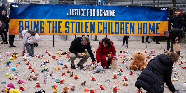 Ukrainian children deported to Russia