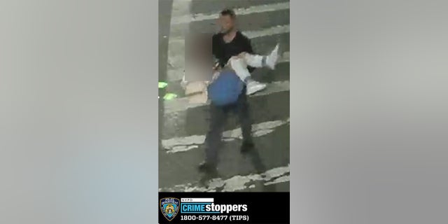 Male suspect abducts woman off street