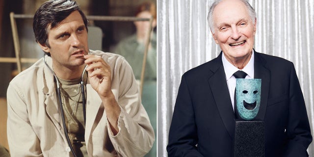 Alan Alda played Captain Benjamin Franklin "Hawkeye" Pierce on "M*A*S*H."