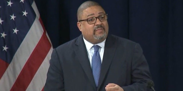 Manhattan District Attorney Alvin Bragg. 