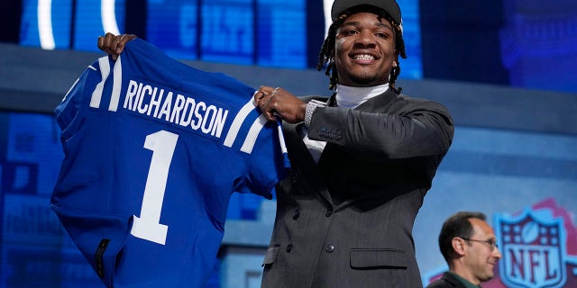 Anthony Richardson at the draft