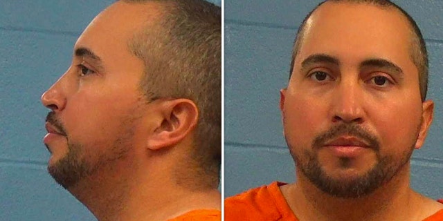 Antonio Cordero Rios shown in a mug shot and side profile booking photo