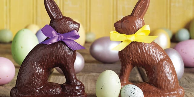 Harbor Sweets in Salem, Massachusetts, offers the Robert L. Strohecker edition of its chocolate Easter bunnies, modeled on the giant 5-foot-tall solid chocolate Easter bunny created by Robert L. Strohecker in 1890. Harbor Sweets was founded in 1973 by Ben Strohecker, grandson of the chocolate Easter bunny patriarch.