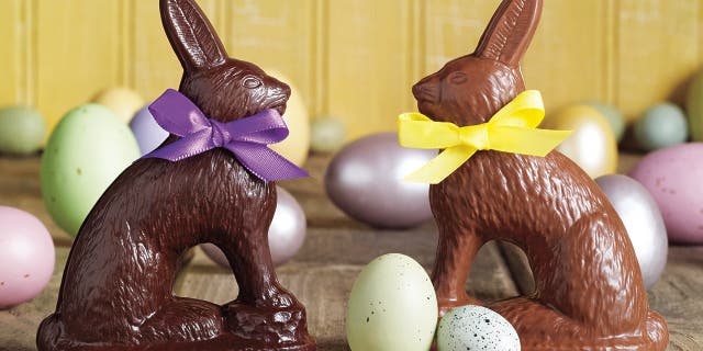 Harbor Sweets in Salem, Massachusetts, offers the Robert L. Strohecker edition of its chocolate Easter bunnies, modeled on the giant 5-foot-tall solid chocolate Easter bunny created by Robert L. Strohecker in 1890. Harbor Sweets was founded in 1973 by Ben Strohecker, grandson of the chocolate Easter bunny patriarch. 