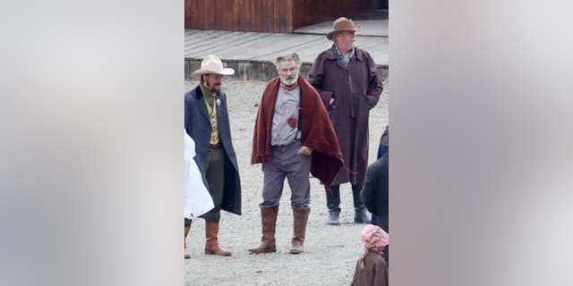 Alec Baldwin on 'Rust' set