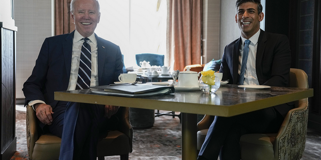 Biden y Snack buscan seguir reparando relaciones desgastadas durante la visita del líder británico a Washington 4 Biden se reúne con el primer ministro del Reino Unido